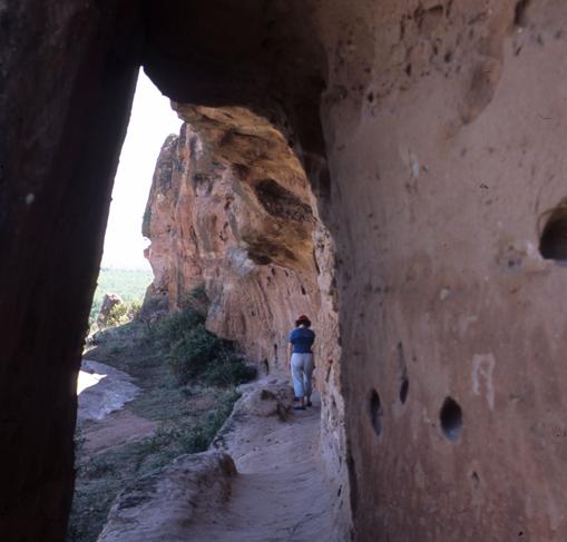 Acueducto en las excavaciones de Tiermes