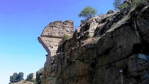 Restos del acueducto romano en Toledo