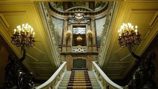 Escaleras del Palacio de Linares o Casa de América