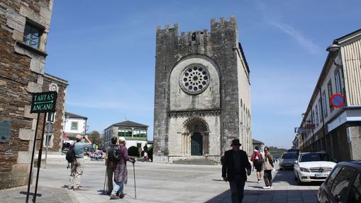 Iglesia de San Juan, en Portomarín