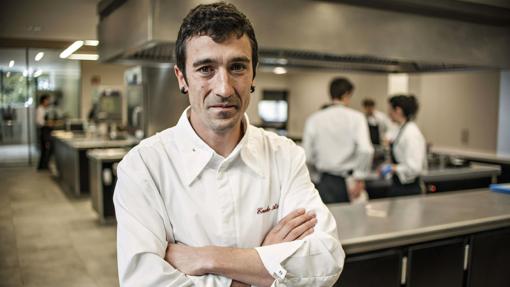 Eneko Atxa, chef del restaurante vizcaíno Azurmendi