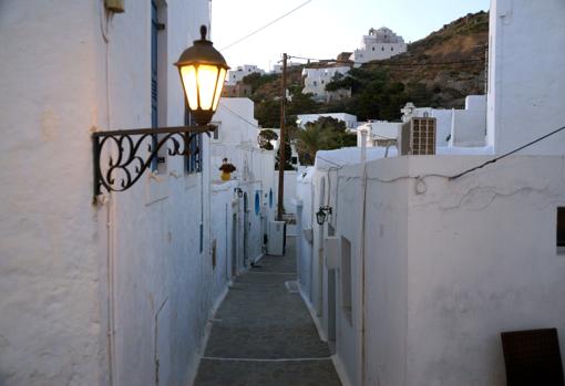 Casas blanca en Plaka