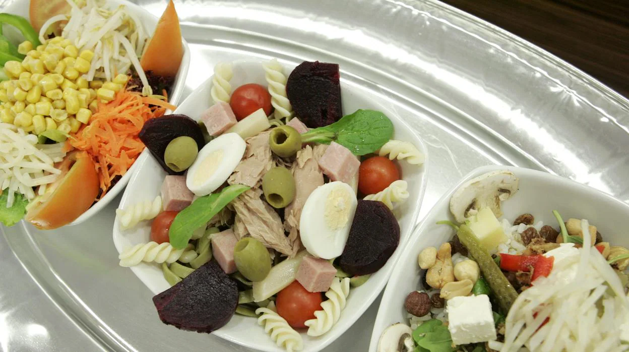Cinco ensaladas perfectas para comer de plato único