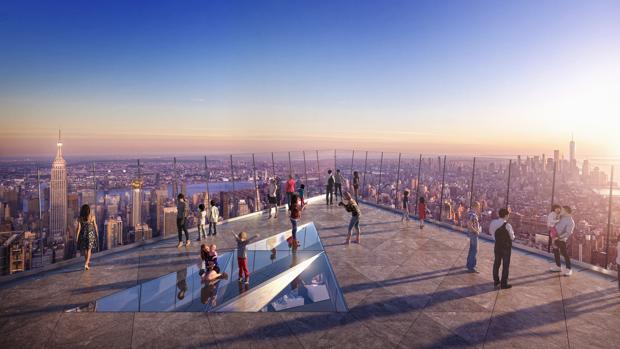 Vértigo en el nuevo mirador de Nueva York: vistas de cristal a más de 335 metros de altura