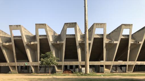El estadio Sardar Vallabhbhai Patel, a finales de 2018