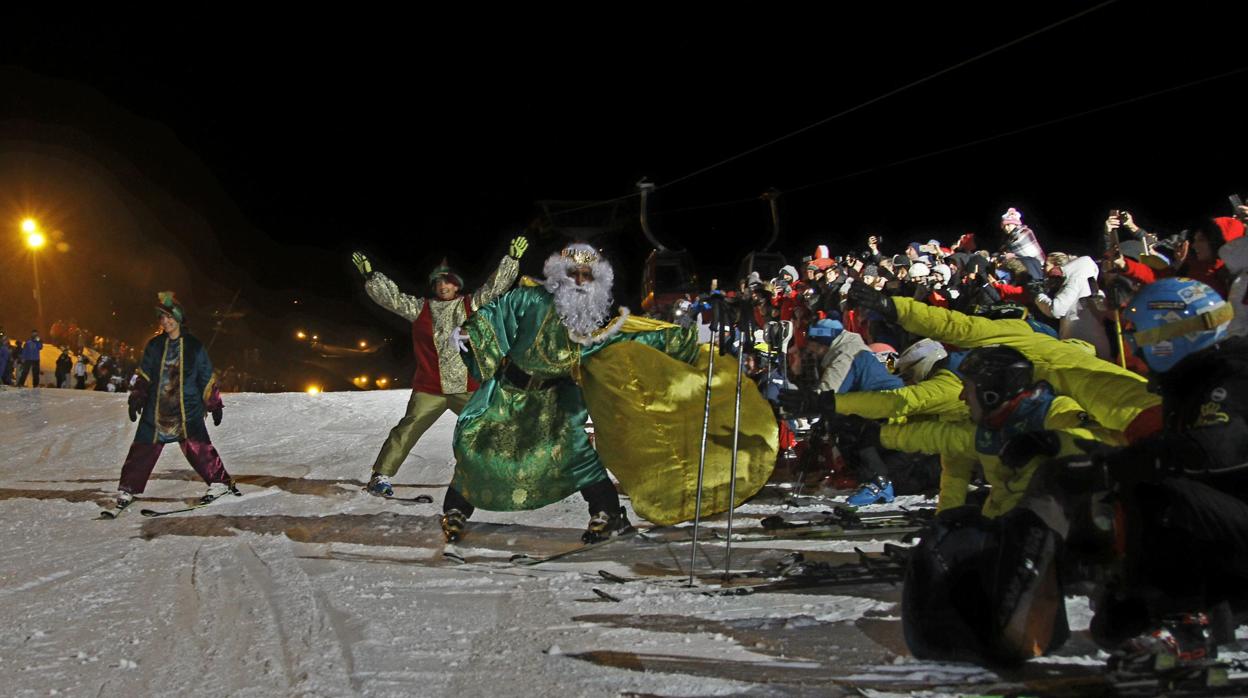 Cabalgata de Reyes Magos en Sierra Nevada