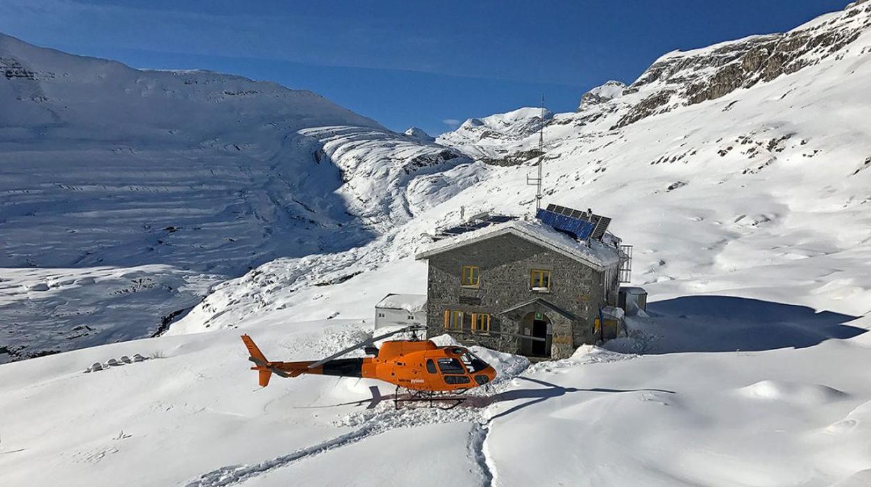 Refugio Poqueira, en Sierra Nevada