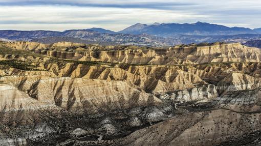 Desierto de Gorafa, en el Geoparque de Granada