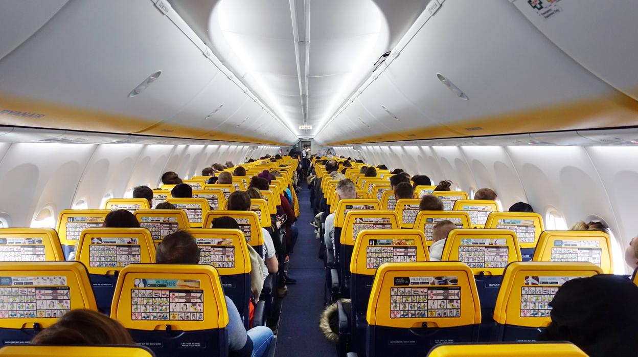 Un vuelo de Ryanair