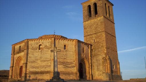 Vista de la iglesia de la Vera Cruz, Segovia