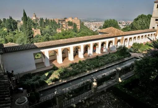 Jardines del Generalife, en Granada