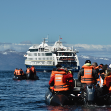 Crucero de Austalis entre Punta Arenas y Ushuaia, en noviembre de 2019