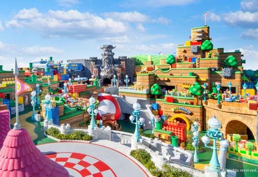 Así es el primer parque temático de «Super Mario» que abrirá el 4 de febrero en Japón