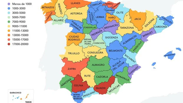 Este es el pueblo más popular de cada provincia de España