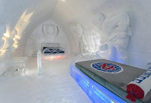 Suite dedicada al hockey sobre hielo