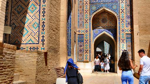 Mausoleo Shah i Zinda de Samarcanda