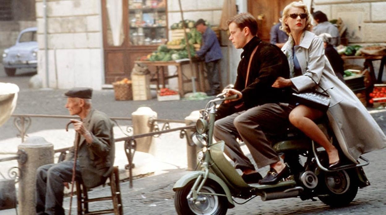 Matt Damon y Gwyneth Paltrow en «El talento de Mr. Ripley»
