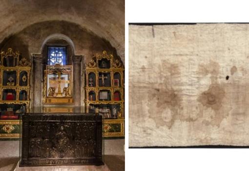 El sudario de Cristo y otras cuatro reliquias de la Semana Santa que custodia España