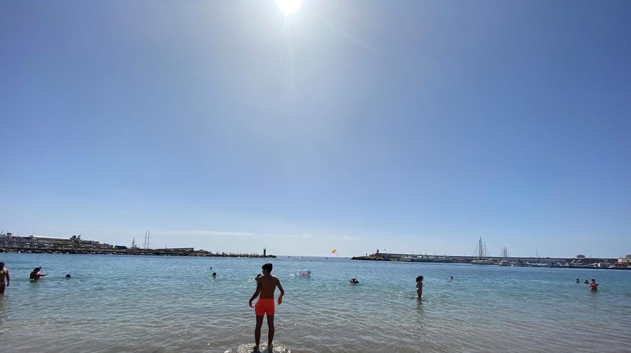 Playa de Puerto Rico en Gran Canaria