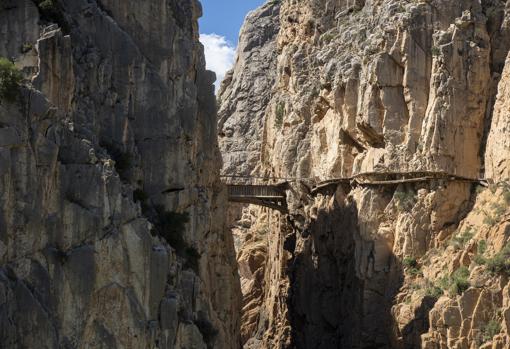 Puente colgante del Caminito del Rey