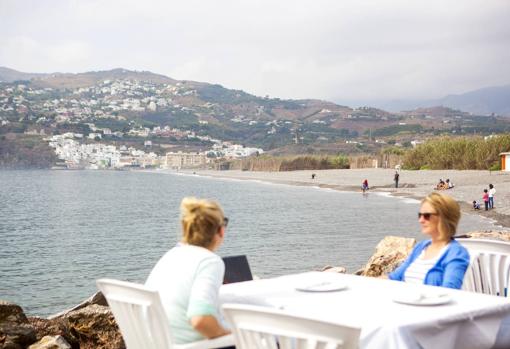 Playa del a Guardia, en la Costa Tropical de Granada