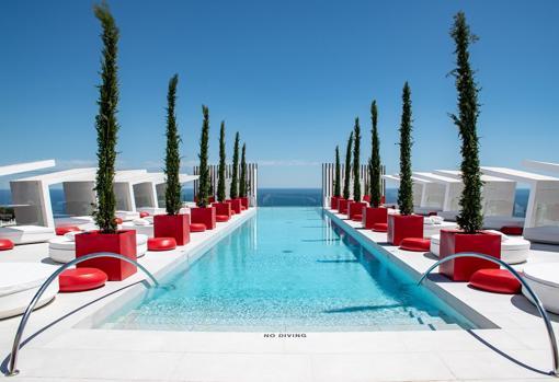 Piscina de Higueron Hotel, en Málaga