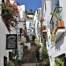 Una calle de Frigiliana