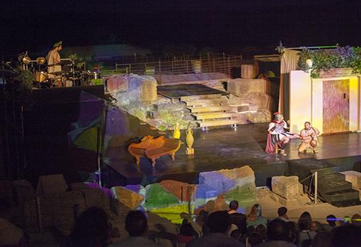 Espectáculo teatral en las ruinas de Baelo Claudia