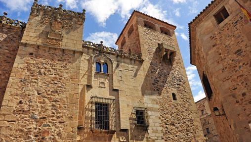 Palacio de los Golfines de Abajo, en Cáceres