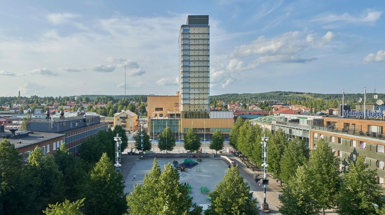 Sara Kulturhus Center, en Skellefteå (Suecia)