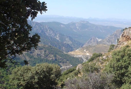 Imagen desde la ruta de Cerro Huenes en Granada