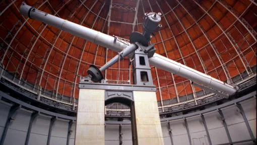 Interior del Observatorio de Niza