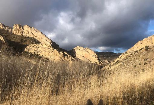 Tarde de invierno en el Parque Geológico Aliaga España