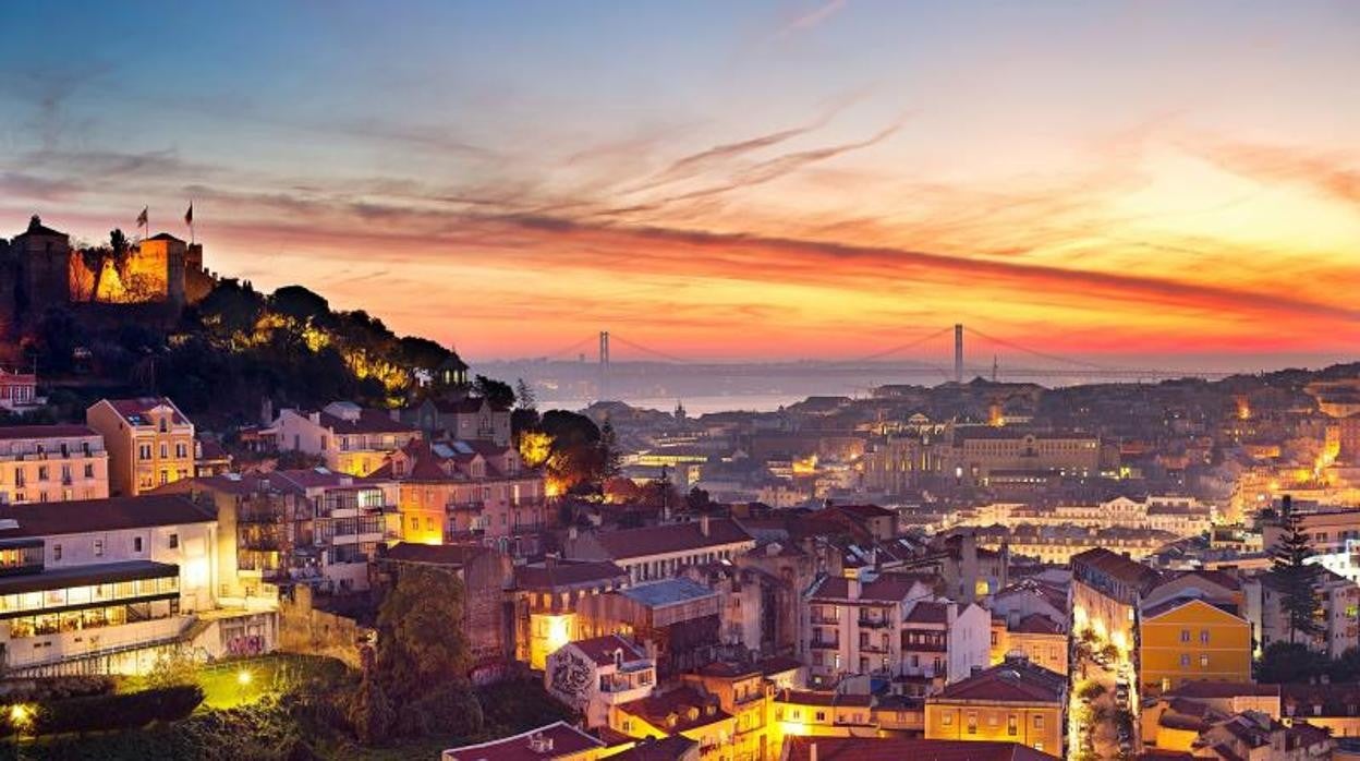 Panorámica de Lisboa, capital europea que se puede visitar