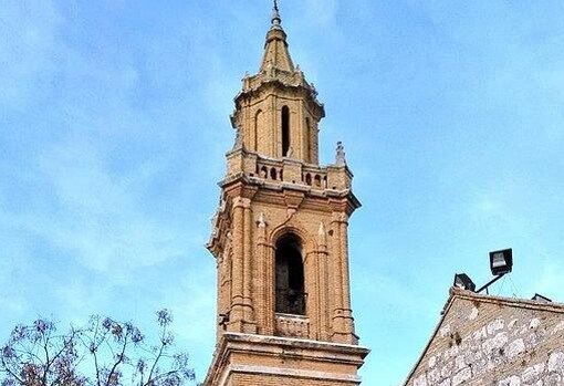 Campanario de la iglesia de Santa María de Estepa