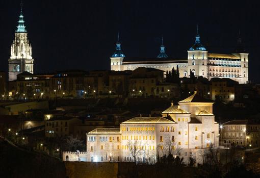 Vista desde el Valle del casco histórico de Toledo, Patrimonio de la Humanidad