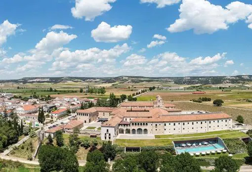 Imagen aérea de Castilla Termal Valbuena