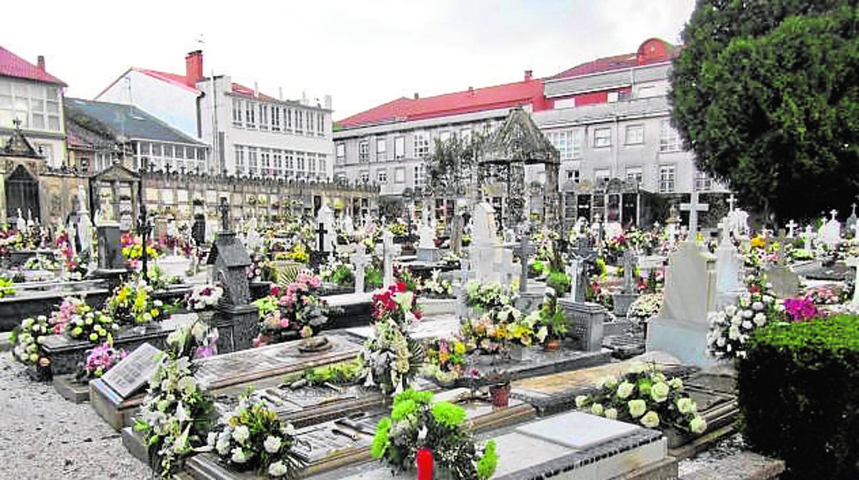 Cementerio Quintana dos Mortos, en Noya (La Coruña)