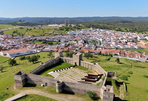 Panorámica de El Real de la Jara