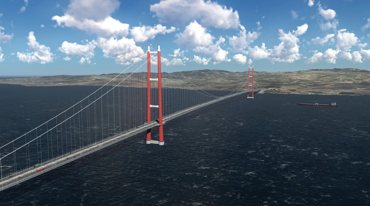 El Çanakkale se ha convertido en el puente colgante más largo del mundo