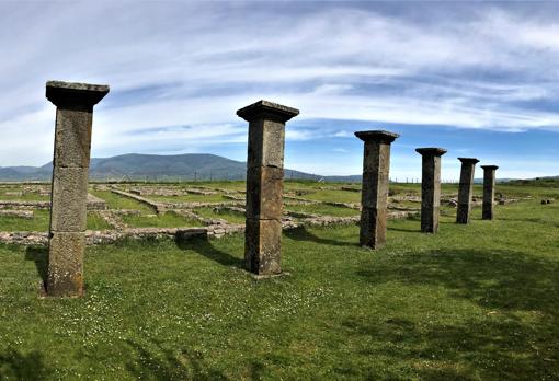 Julióbriga Ciudad Romana, en Retortillo (Cantabria)