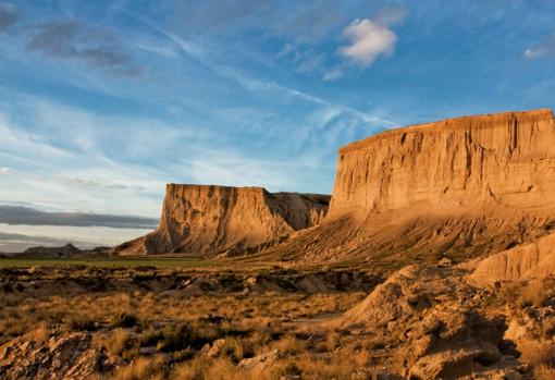 Las Bardenas Reales de Navarra.