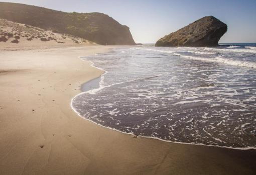 Playa de Monsul en Cabo de Gata