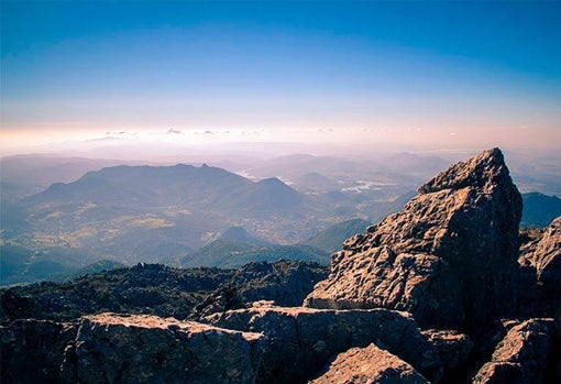 Imagen desde la cumbre de El Torreón en la provincia de Cádiz