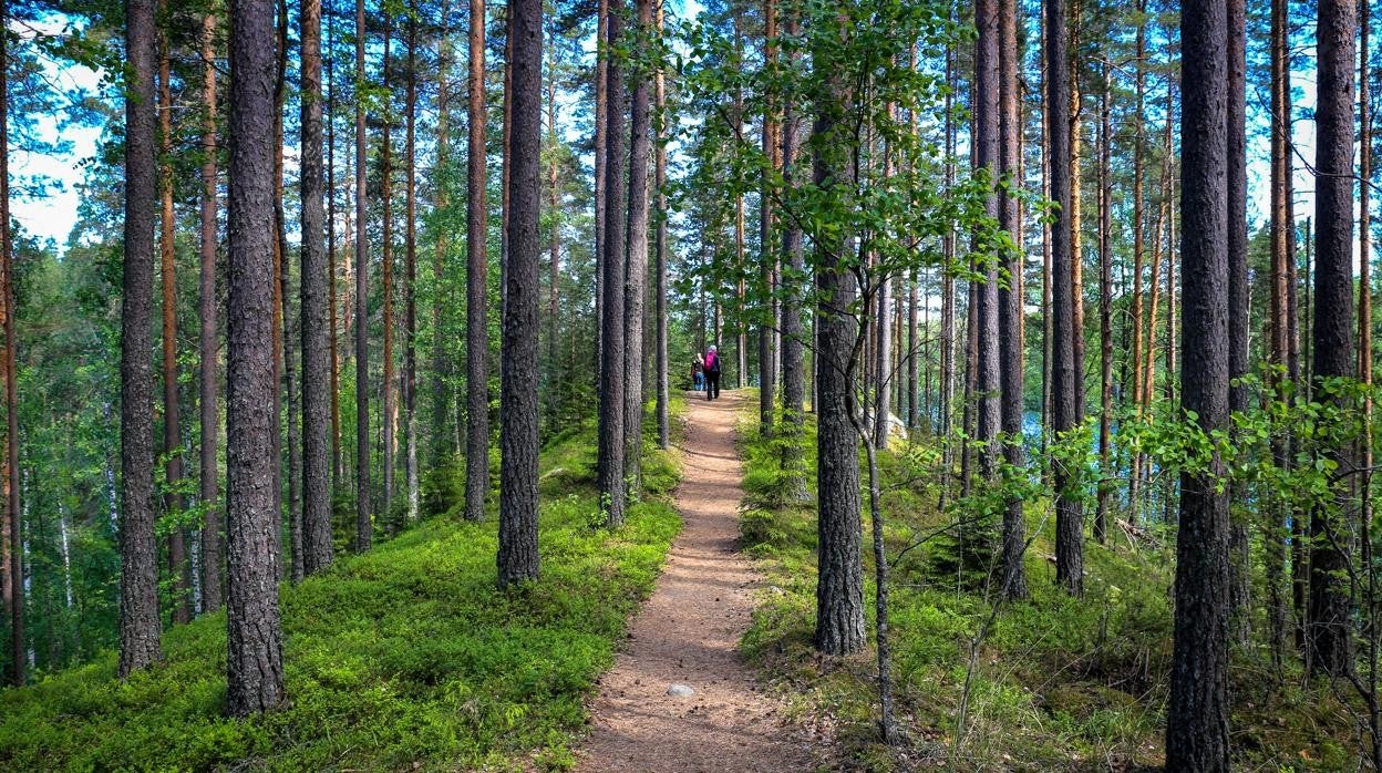 Imagen del geoparque de Salpausselkä