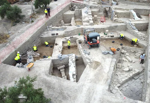 Barrio romano descubierto recientemente