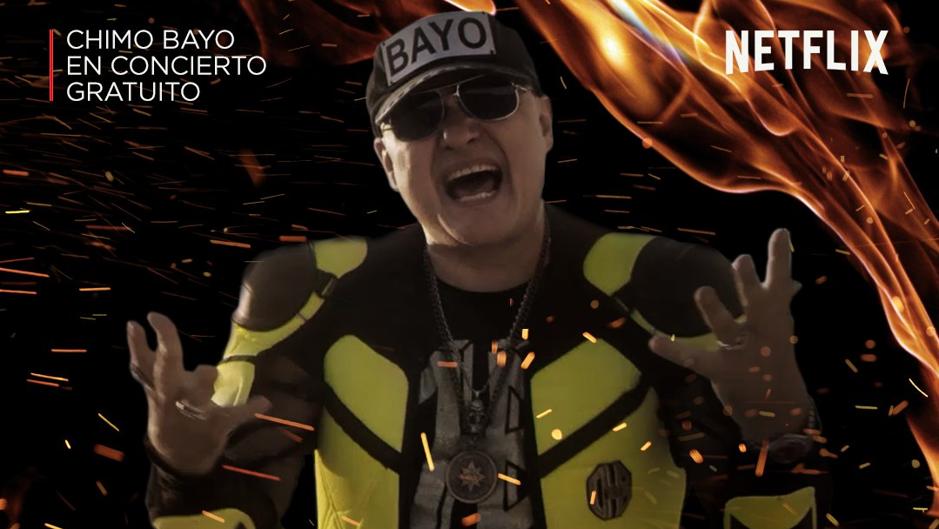 Netflix promociona la serie de Narcos con una versión de Chimo Bayo de la banda sonora