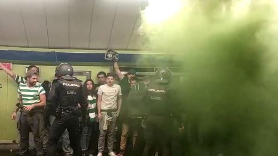 Cinco heridos por una pelea en el Metropolitano