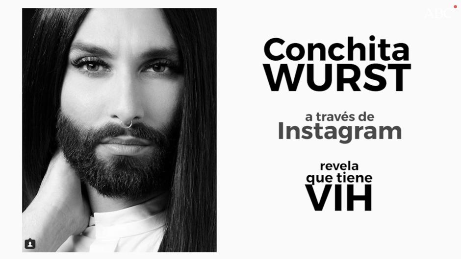 Conchita Wurst revela que tiene VIH a través de Instagram