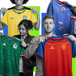 Elige la camiseta que más te gusta del Mundial